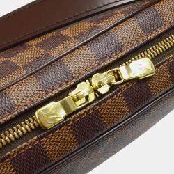 Louis Vuitton Brown Damier Ebene Canvas Ipanema GM Shoulder Bag