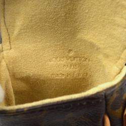 Louis Vuitton Brown Monogram Canvas Pochette Tulum Pouch Bag