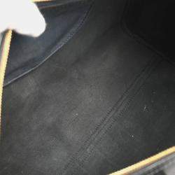 Louis Vuitton Noir Epi Leather Speedy 40 Duffle Handbag