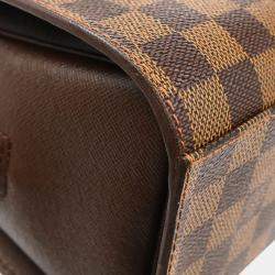 Louis Vuitton Brown Damier Ebene Canvas Triana Handbag