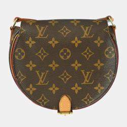 Louis Vuitton Brown Monogram Canvas Tambourine Shoulder Bag
