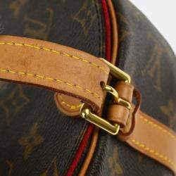 Louis Vuitton Brown Monogram Canvas Tambourine Shoulder Bag