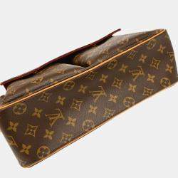 Pre Owned Louis Vuitton Brown Monogram Canvas Viva Cite GM Handbag