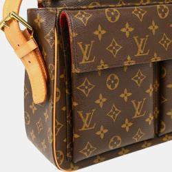 Pre Owned Louis Vuitton Brown Monogram Canvas Viva Cite GM Handbag