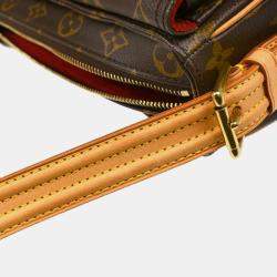 Pre Owned Louis Vuitton Brown Monogram Canvas Viva Cite MM Handbag