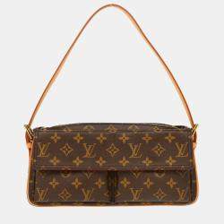Pre Owned Louis Vuitton Brown Monogram Canvas Viva Cite MM Handbag