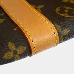 Louis Vuitton Brown Monogram Canvas Keepall 60 Duffle Bag
