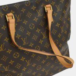 Louis Vuitton Brown Monogram Canvas Cabas Mezzo Tote Bag