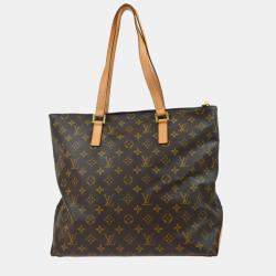 Louis Vuitton Brown Monogram Canvas Cabas Mezzo Tote Bag