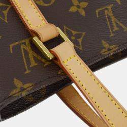 Pre Owned Louis Vuitton Brown Monogram Vavin PM Tote Bag