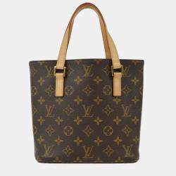 Pre Owned Louis Vuitton Brown Monogram Vavin PM Tote Bag