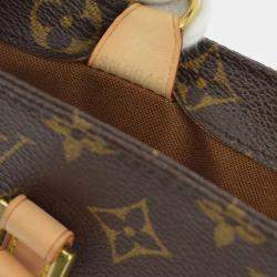 Pre Owned Louis Vuitton Brown Monogram Vavin PM Tote Bag