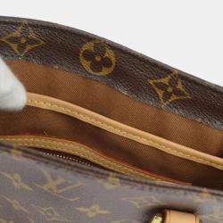 Pre Owned Louis Vuitton Brown Monogram Vavin PM Tote Bag