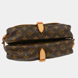 Louis Vuitton Brown Monogram Saumur 30 Messenger Bag 