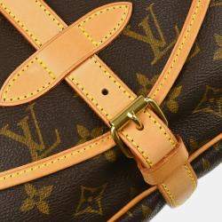 Louis Vuitton Brown Monogram Saumur 30 Messenger Bag 