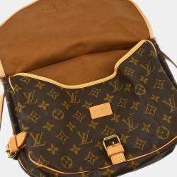 Louis Vuitton Brown Monogram Saumur 30 Messenger Bag 