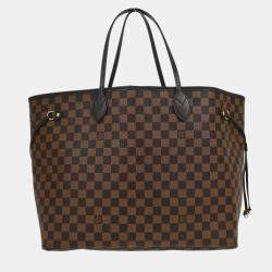 Louis Vuitton Brown Damier Neverfull GM Tote Bag