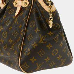 Pre Owned Louis Vuitton Brown Monogram Tivoli GM Shoulder Bag