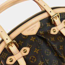 Pre Owned Louis Vuitton Brown Monogram Tivoli GM Shoulder Bag