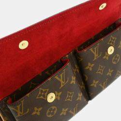 Pre Owned Louis Vuitton Brown Monogram Viva Cite MM Handbag