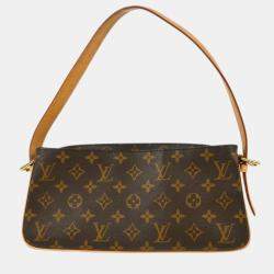 Pre Owned Louis Vuitton Brown Monogram Viva Cite MM Handbag