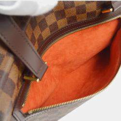 Pre Owned Louis Vuitton Brown Damier Ebene Cite GM Handbag 