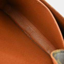 Pre Owned Louis Vuitton Brown Monogram Cartouchiere GM Shoulder Bag