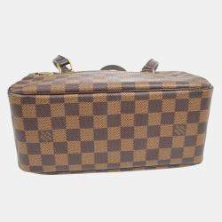 Pre Owned Louis Vuitton Brown Damier Cite MM Handbag