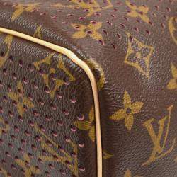 Louis Vuitton Fuchsia Monogram Perfo Speedy 30 Handbag