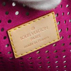 Louis Vuitton Fuchsia Monogram Perfo Speedy 30 Handbag