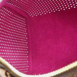 Louis Vuitton Fuchsia Monogram Perfo Speedy 30 Handbag