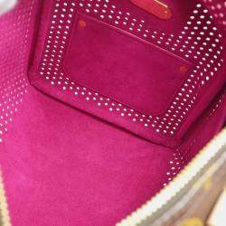 Louis Vuitton Fuchsia Monogram Perfo Speedy 30 Handbag