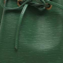 Louis Vuitton Green Epi Leather Petit Noe Bag