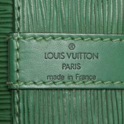Louis Vuitton Green Epi Leather Petit Noe Bag
