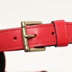 Louis Vuitton Red Epi Leather Petit Noe Bag