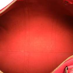 Louis Vuitton Red Epi Leather Keepall 50 Bag