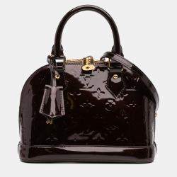 Louis Vuitton Purple Monogram Vernis Alma BB