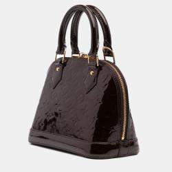 Louis Vuitton Purple Monogram Vernis Alma BB