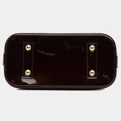 Louis Vuitton Purple Monogram Vernis Alma BB