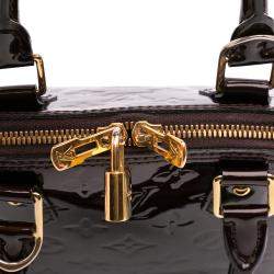 Louis Vuitton Purple Monogram Vernis Alma BB