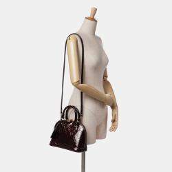 Louis Vuitton Purple Monogram Vernis Alma BB