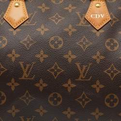 Pre Owned Louis Vuitton Monogram Canvas Speedy 30 Bag