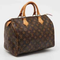 Pre Owned Louis Vuitton Monogram Canvas Speedy 30 Bag