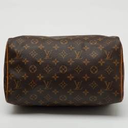 Pre Owned Louis Vuitton Monogram Canvas Speedy 30 Bag