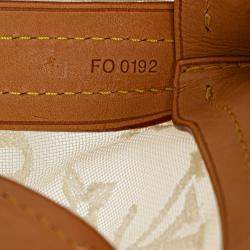 Louis Vuitton White Limited Edition Monogram Transparence Lockit