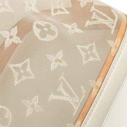 Louis Vuitton White Limited Edition Monogram Transparence Lockit