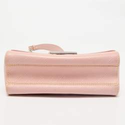 Louis Vuitton Rose Ballerine Epi Leather Twist Chain MM Bag