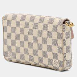 Louis Vuitton Blue White Damier Azur Pochette Felicie