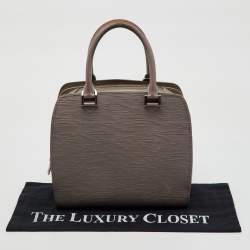 Louis Vuitton Lilac Epi Leather Pont Neuf PM Bag