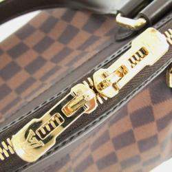 Pre Owned Louis Vuitton Damier Ebene Verona PM Shoulder Bag 